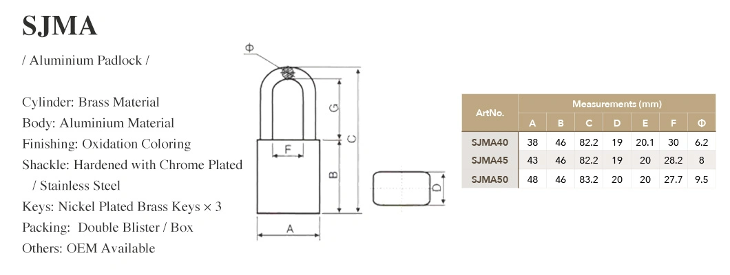 Keyed Alike Safety Aluminum Alloy Lockout Tagout Padlock Red