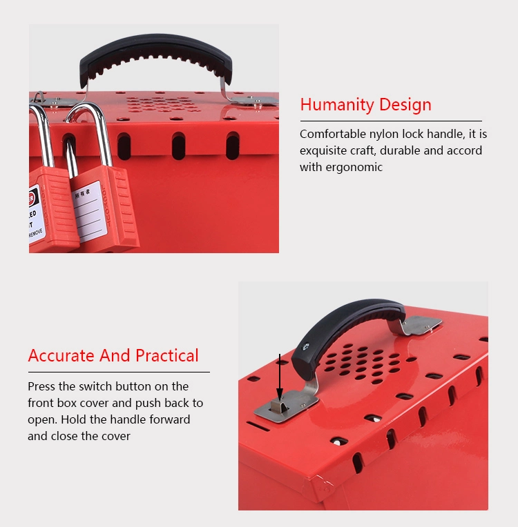 Boshi 12 Padlocks Portable Safety Lockout Tagout Kit (BD-X04)