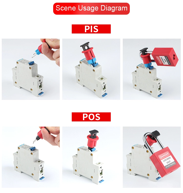 Loto High Quality Miniature Circuit Breaker Lockout Tblo